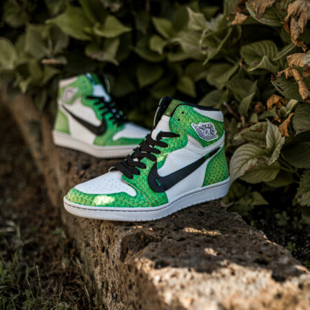 Air Jordan 1 High Green Fusion