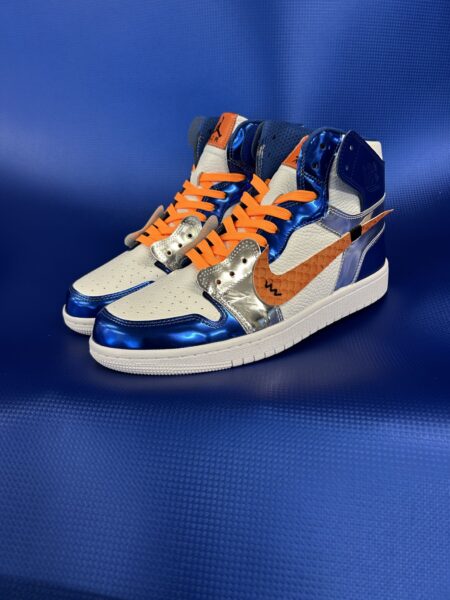 AIR JORDAN 1 OFF-WHITE CARBON BLUE