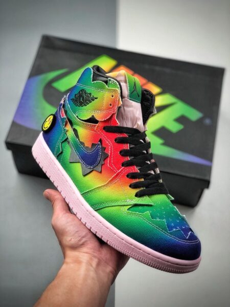 AIR JORDAN 1 HIGH CUSTOM MULTICOLOR